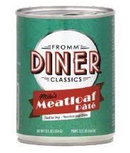 Fromm Diner Classics Milos Meatloaf Pate Dog Food Can 12 - 12.5 oz