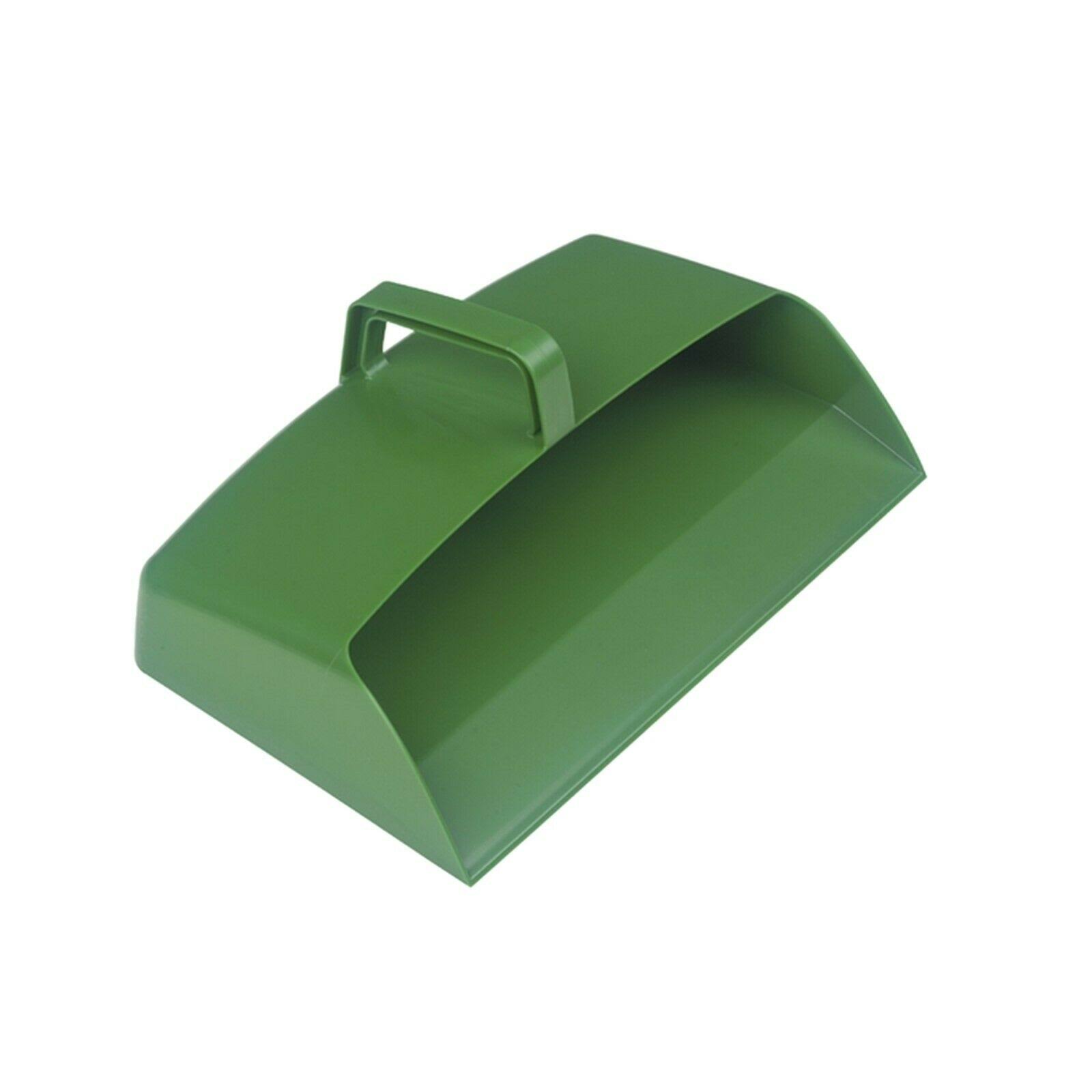 Hills Brush DP3G Enclosed Plastic Dustpan Green 305mm