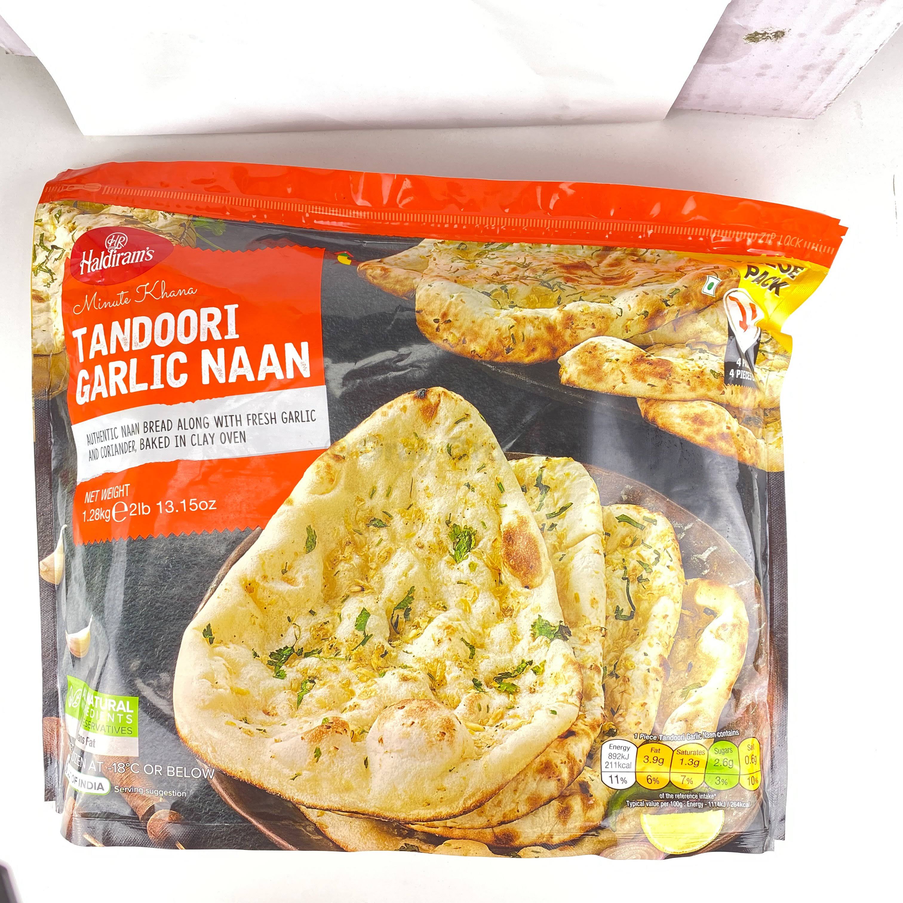 Haldiram VPK Garlic Tandoori Naan - 45.15 oz