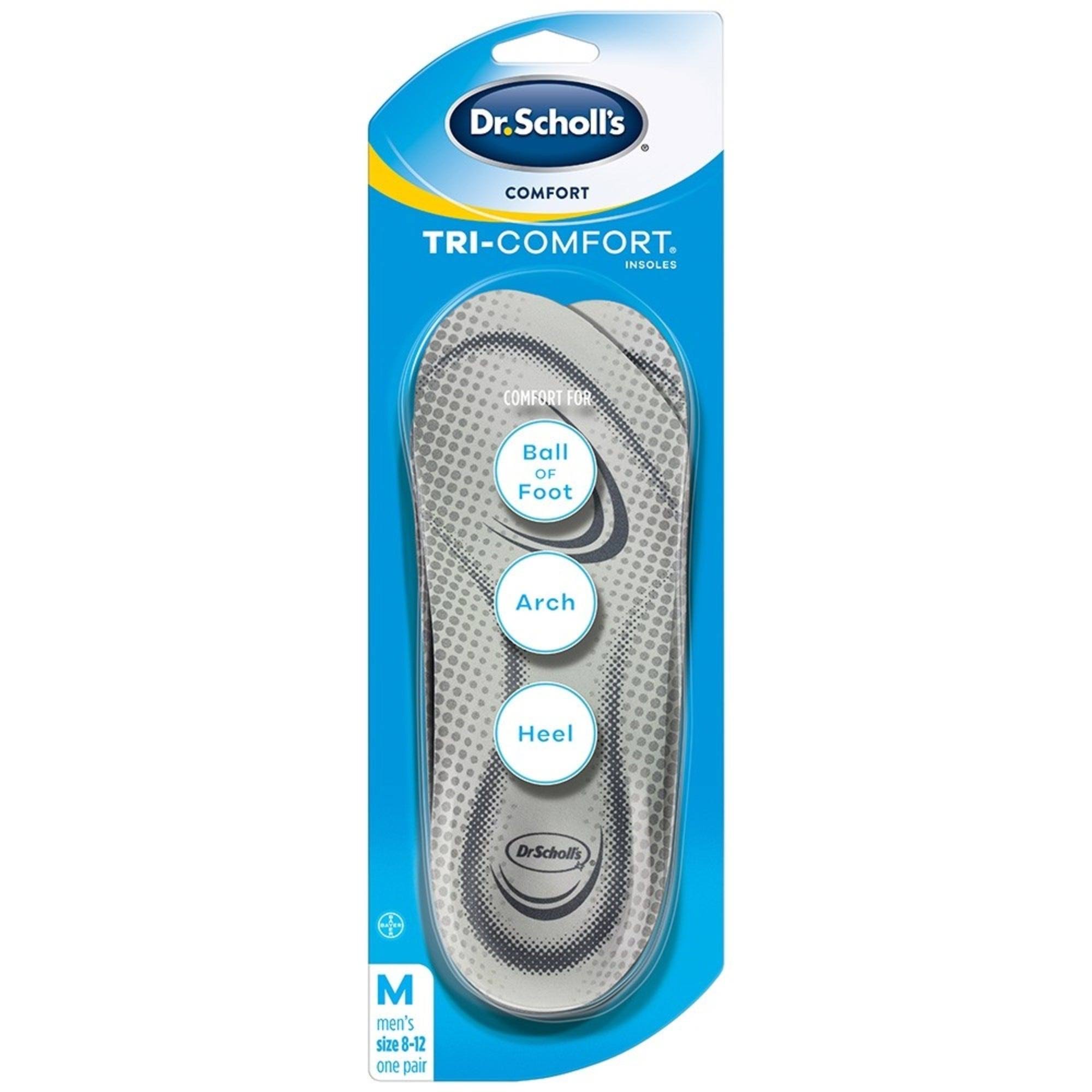 Dr. Scholl’s TRI-COMFORT Insoles // Comfort For Heel, Arch And Ball Of Foot With Targeted Cushioning And Arch Support