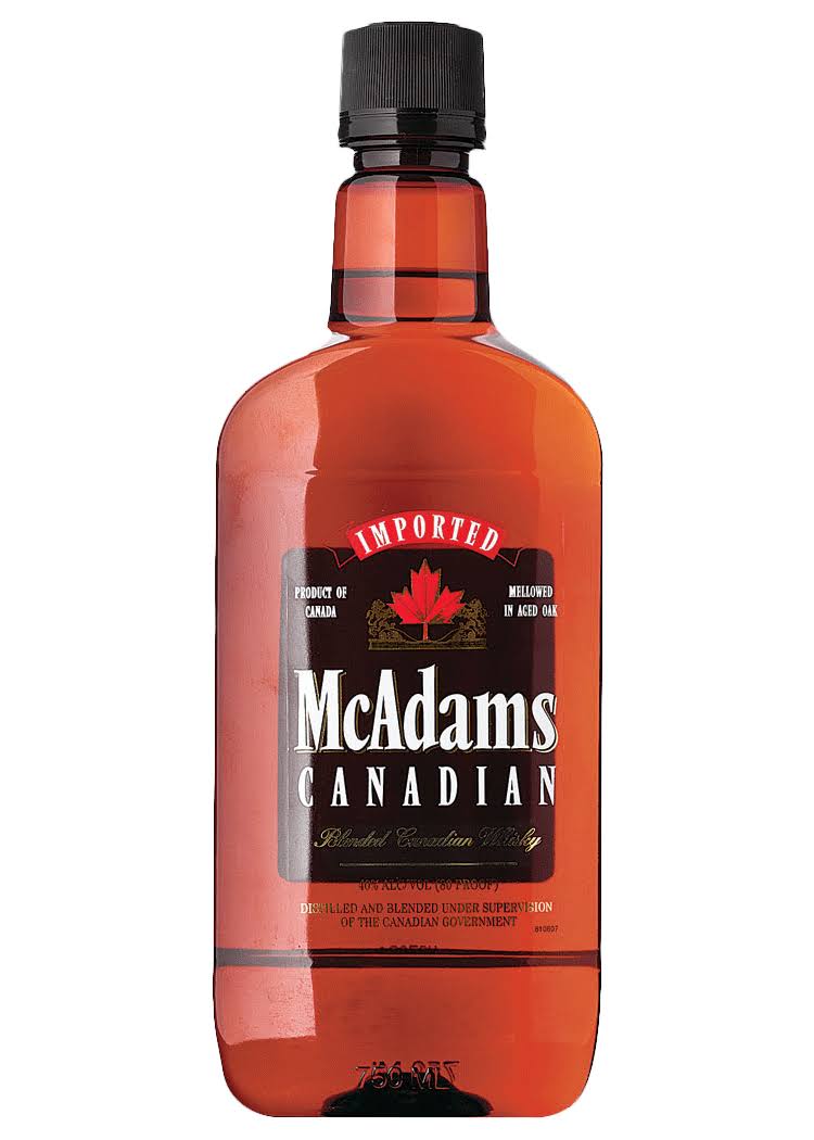 McAdams Blended Canadian Whisky - 750ml