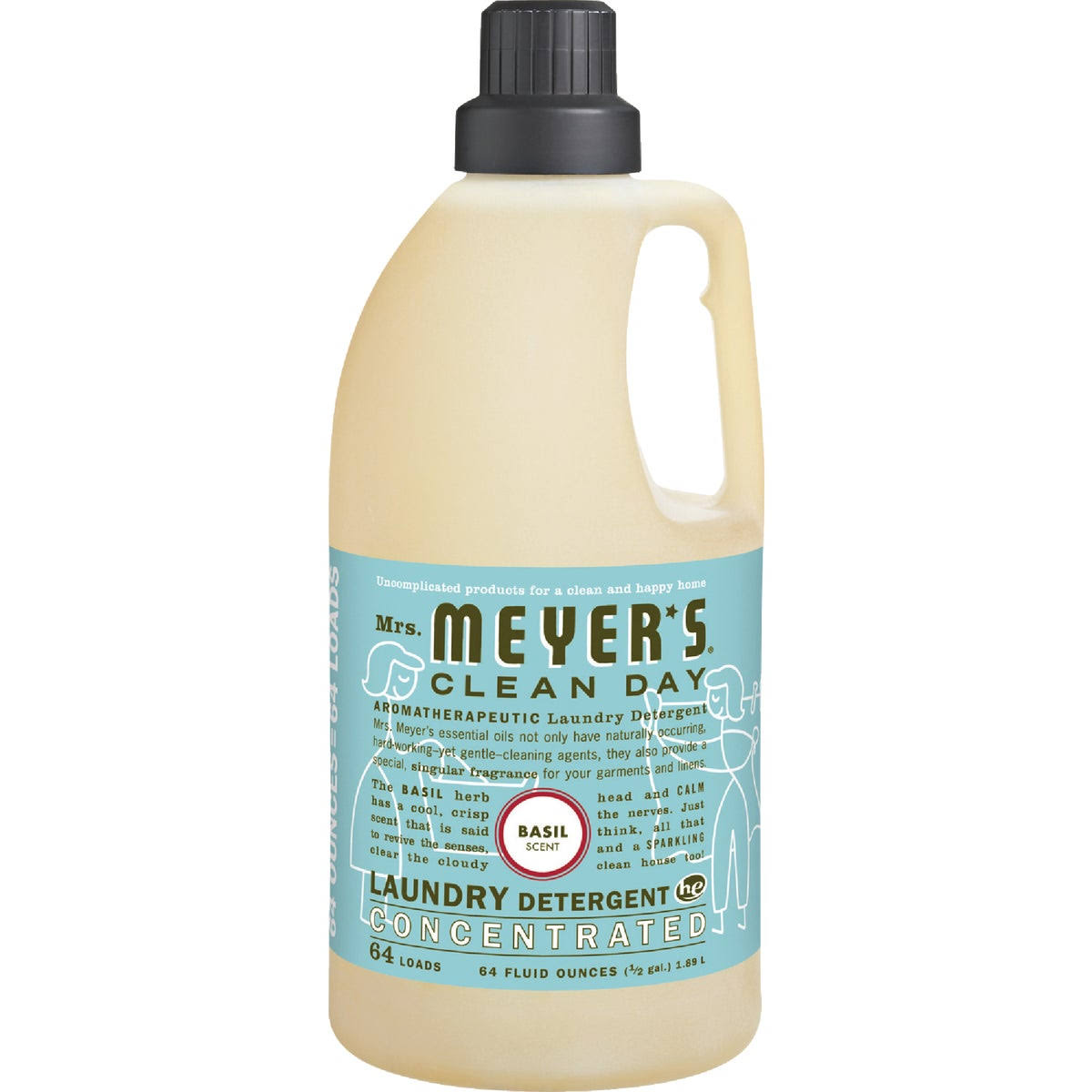 Mrs. Meyer's Laundry Detergent Concentrated - 64oz