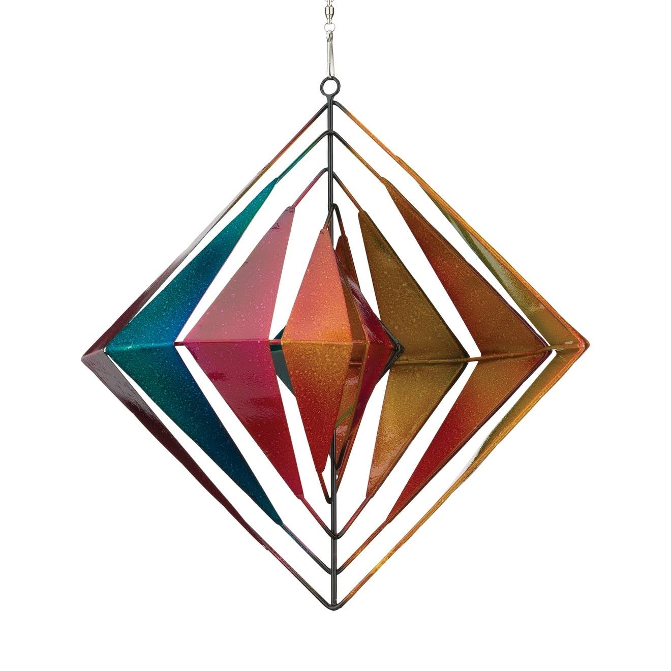 Regal Art & Gift 13206 - 27" Illusion Diamond Hanging Wind Spinner