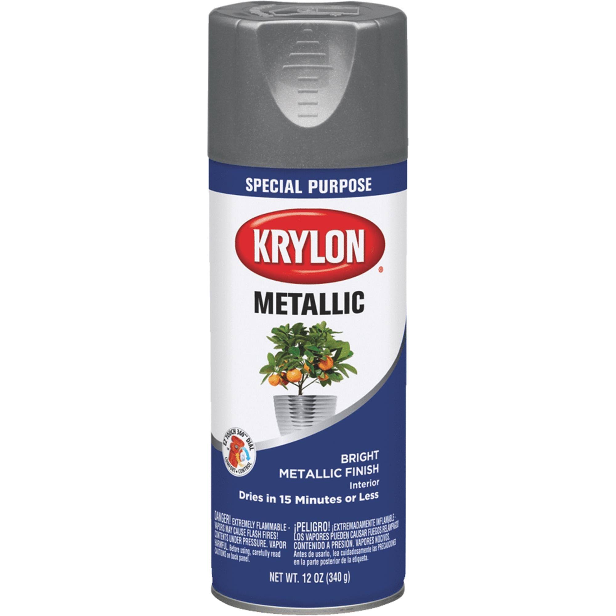 Krylon Metallic Spray Paint - 12oz