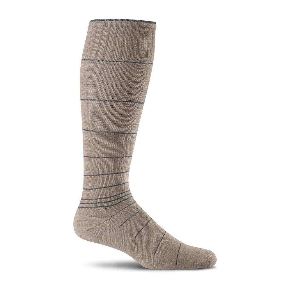 Sockwell Men's Circulator Compression Socks - Khaki, Medium/Large