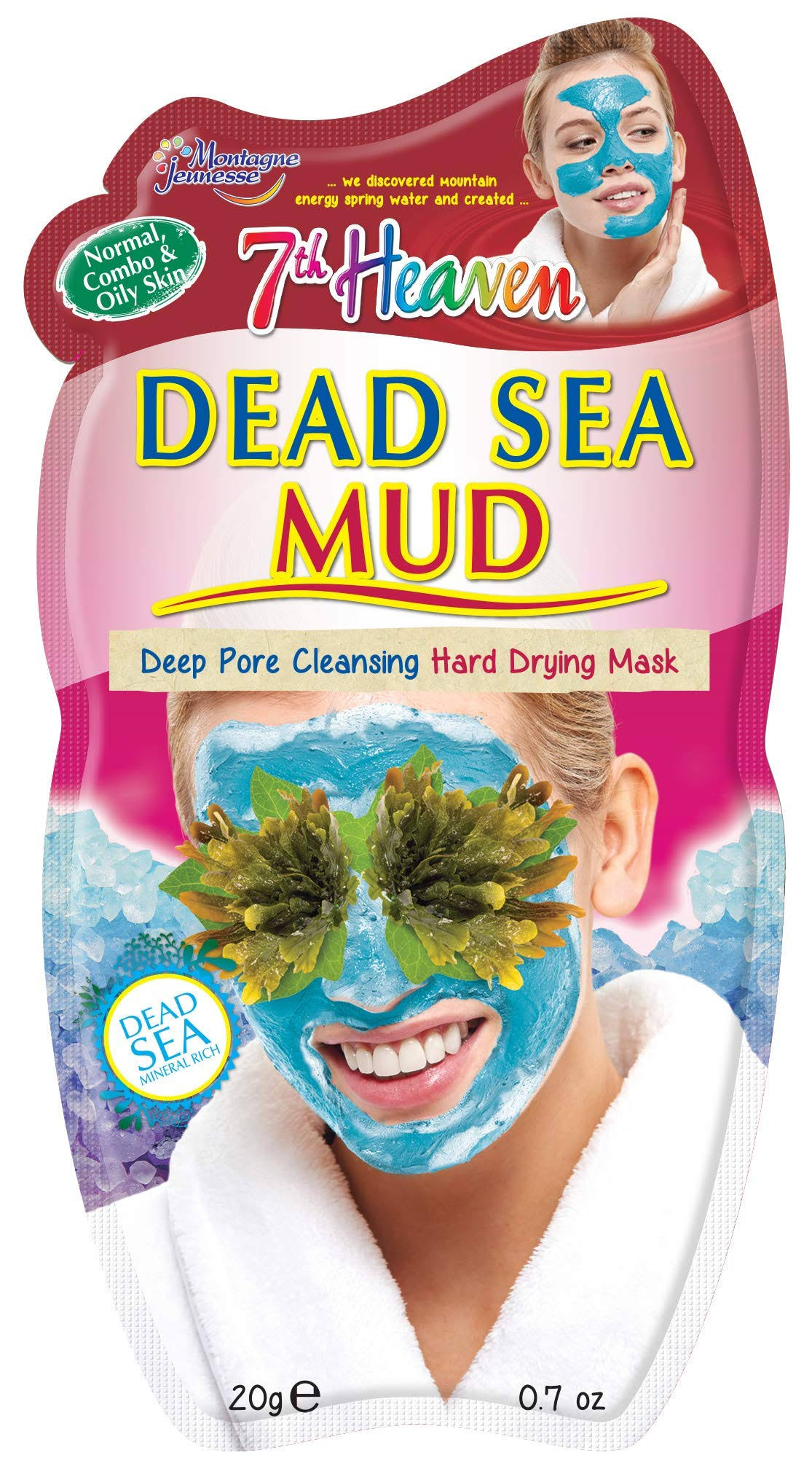7th Heaven Dead Sea Mud Face Mask - 20g