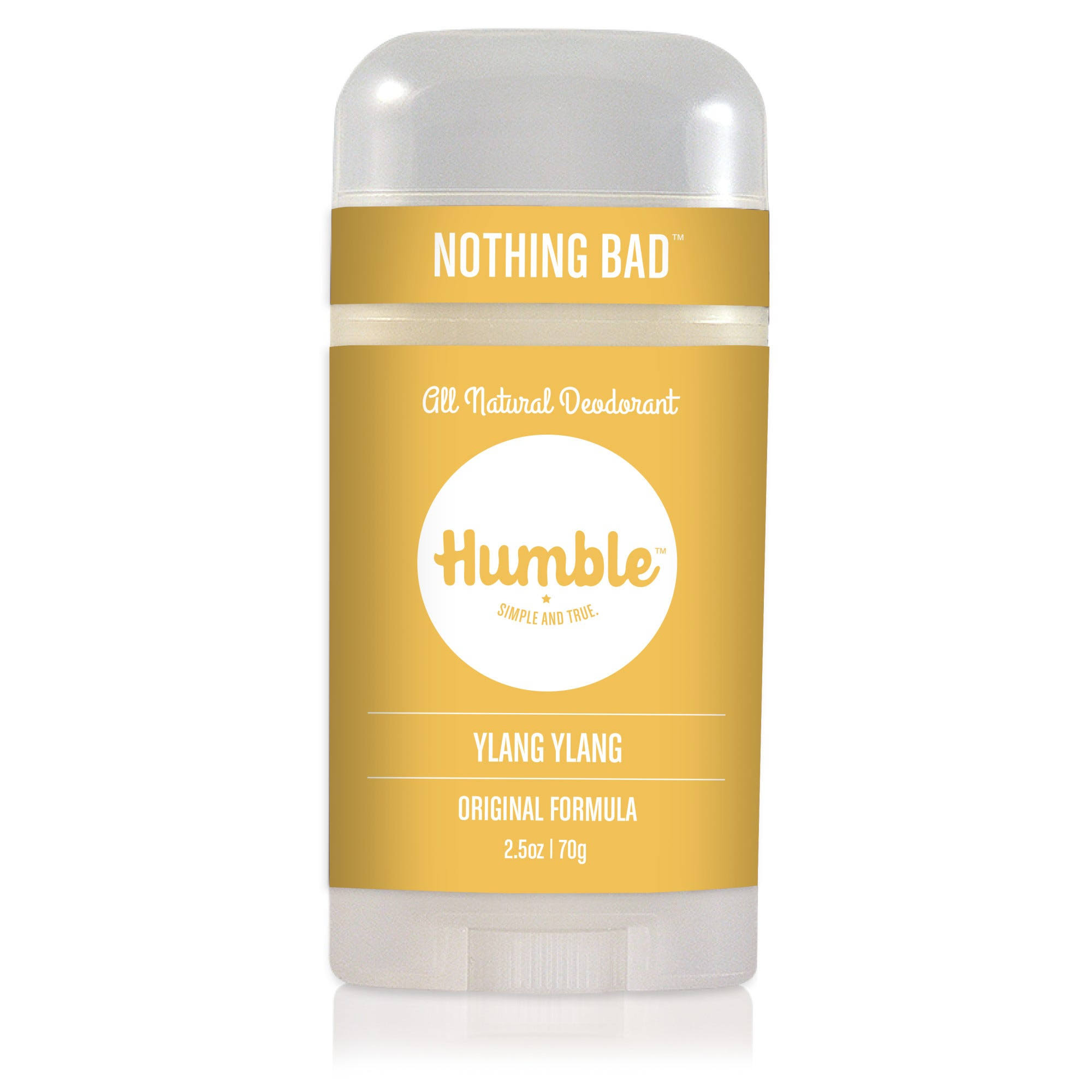 Humble Deodorant, Natural Ylang Ylang - 2.5 oz