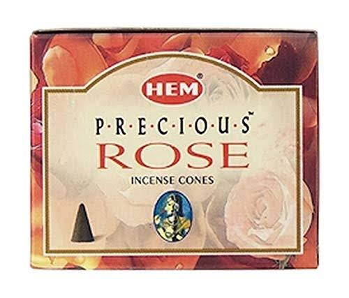 Precious Rose - 10 Cones - HEM Incense From India