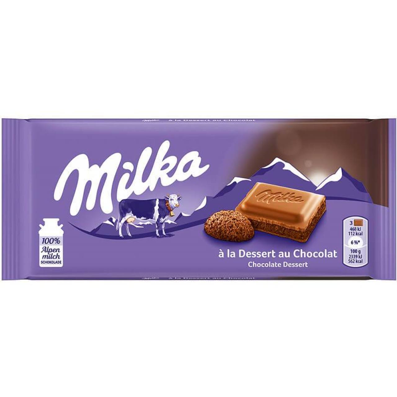 Milka Chocolate Dessert - 100g