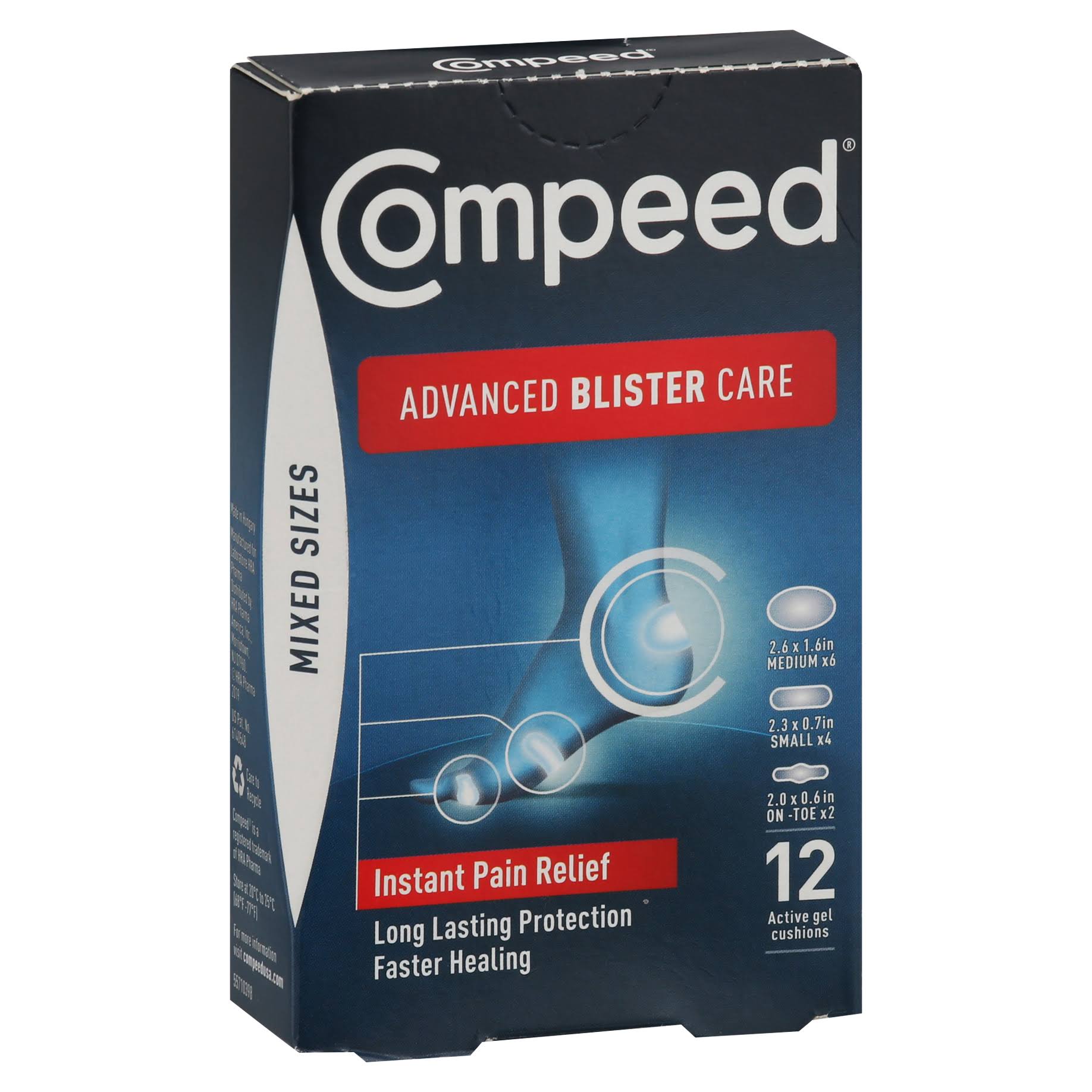 Compeed Advanced Blister Care Assorted Sizes