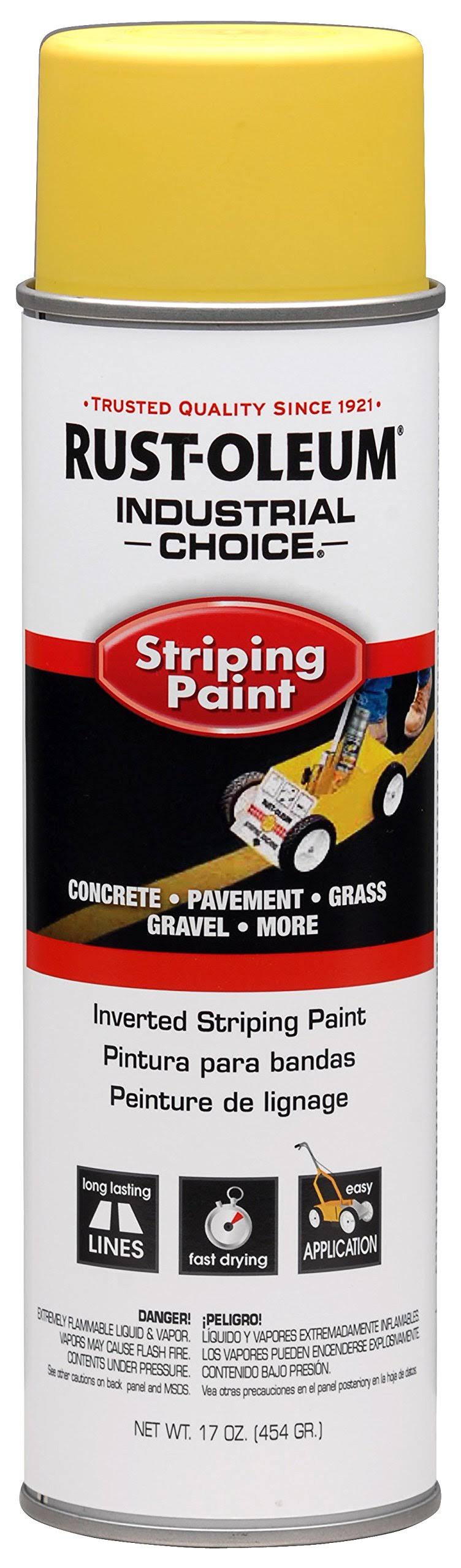 Rustoleum System Inverted Striping Paint - Yellow, 18oz