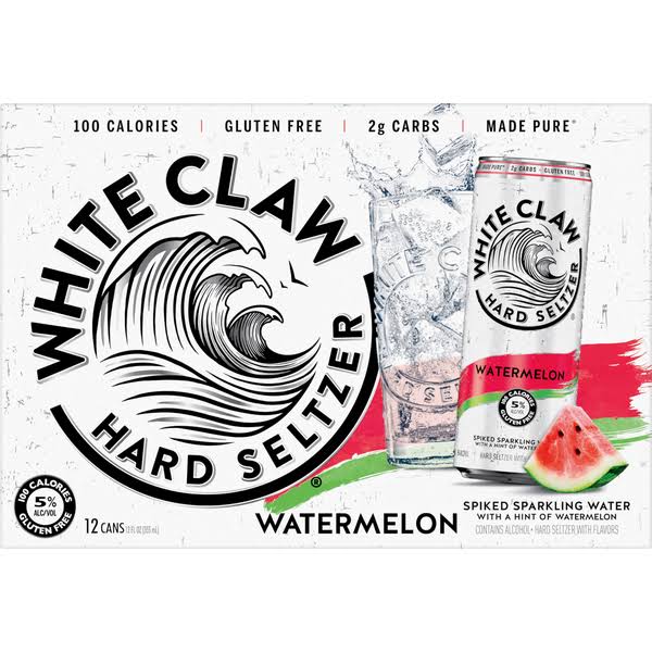 White Claw - Watermelon Hard Seltzer