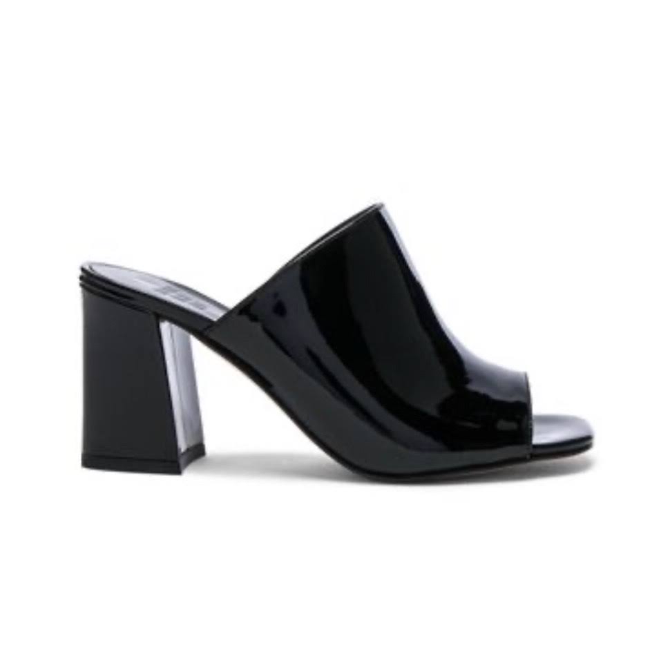 Maryam Nassir Zadeh Shoes | Nwb Maryam Nassir Zadeh Patent Penelope Mules | Color: Black | Size: 6.5 | Atelierfantome's Closet