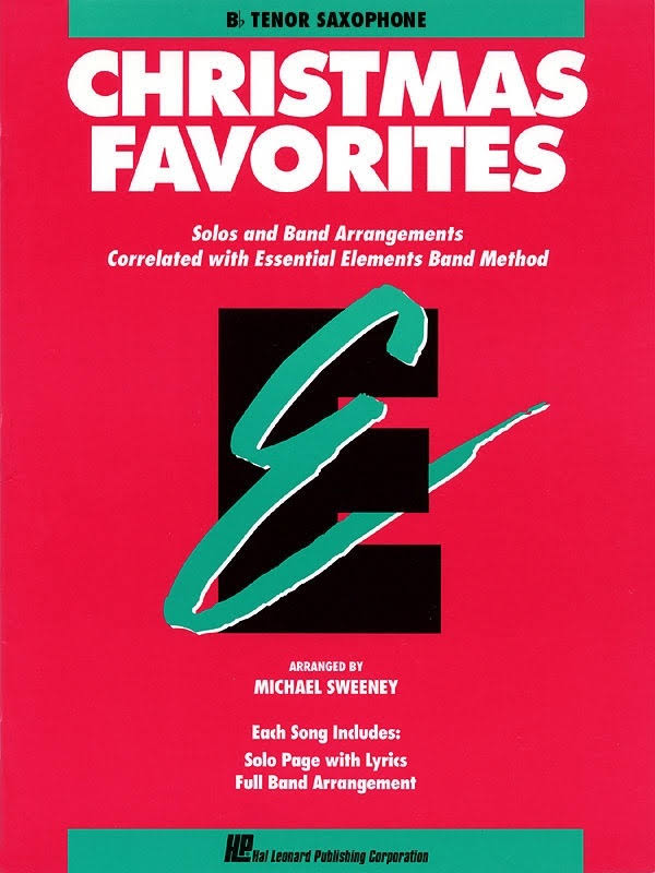 Hal Leonard Essential Elements Christmas Favorites - B Flat Tenor