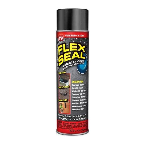 Flex Seal Liquid Rubber Sealant Coating - Black, 14oz