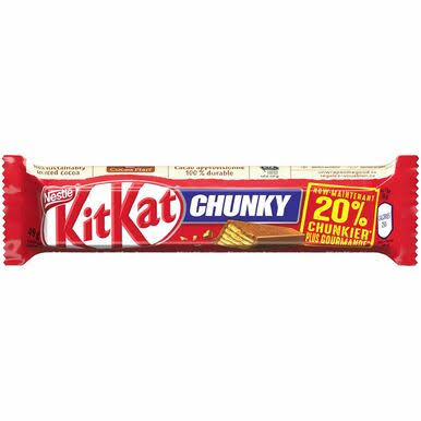 Kit Kat Chunky Original - (48g x 6 Bars) {Imported from Canada} | Caffeine Cams Coffee & Candy Company