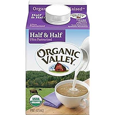 Organic Valley Half & Half Ultra Pasteurized Milk