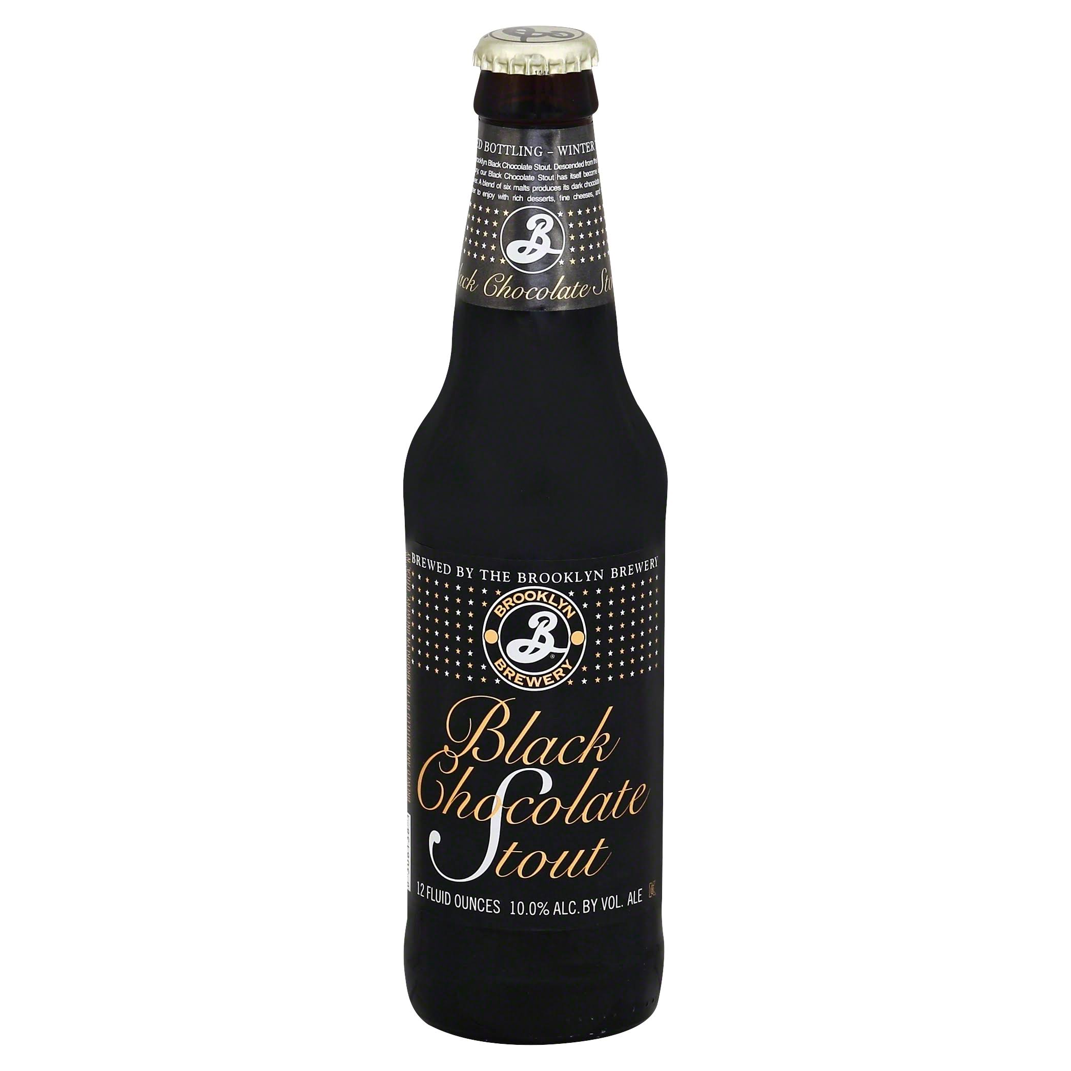 Brooklyn Brewery Ale, Black Chocolate Stout - 12 fl oz