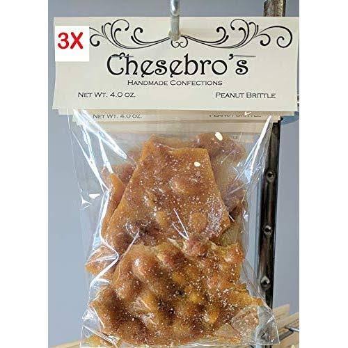 Chesebros Handmade Confections Old-Fashioned Kettle-Cooked Peanut Bri
