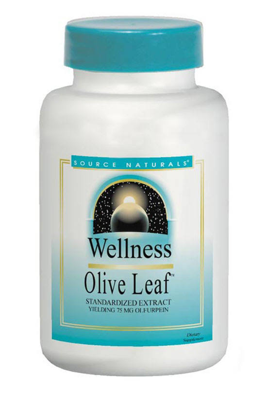 Source Naturals Wellness Olive Leaf Supplement Tablets - 60ct