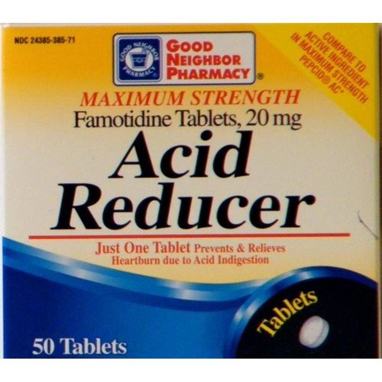 Good Neighbor Pharmacy Acid Reducer - 50 Tablets