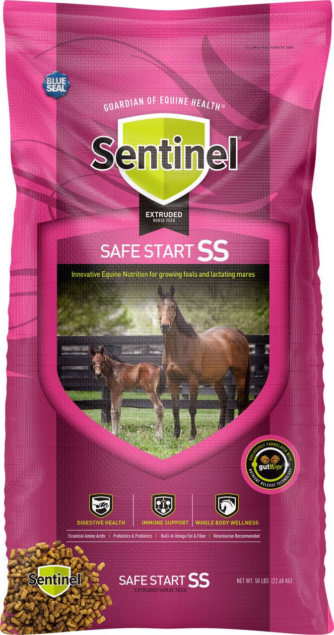 Blue Seal Sentinel Safe Start Formula Horse Feed - 50lbs