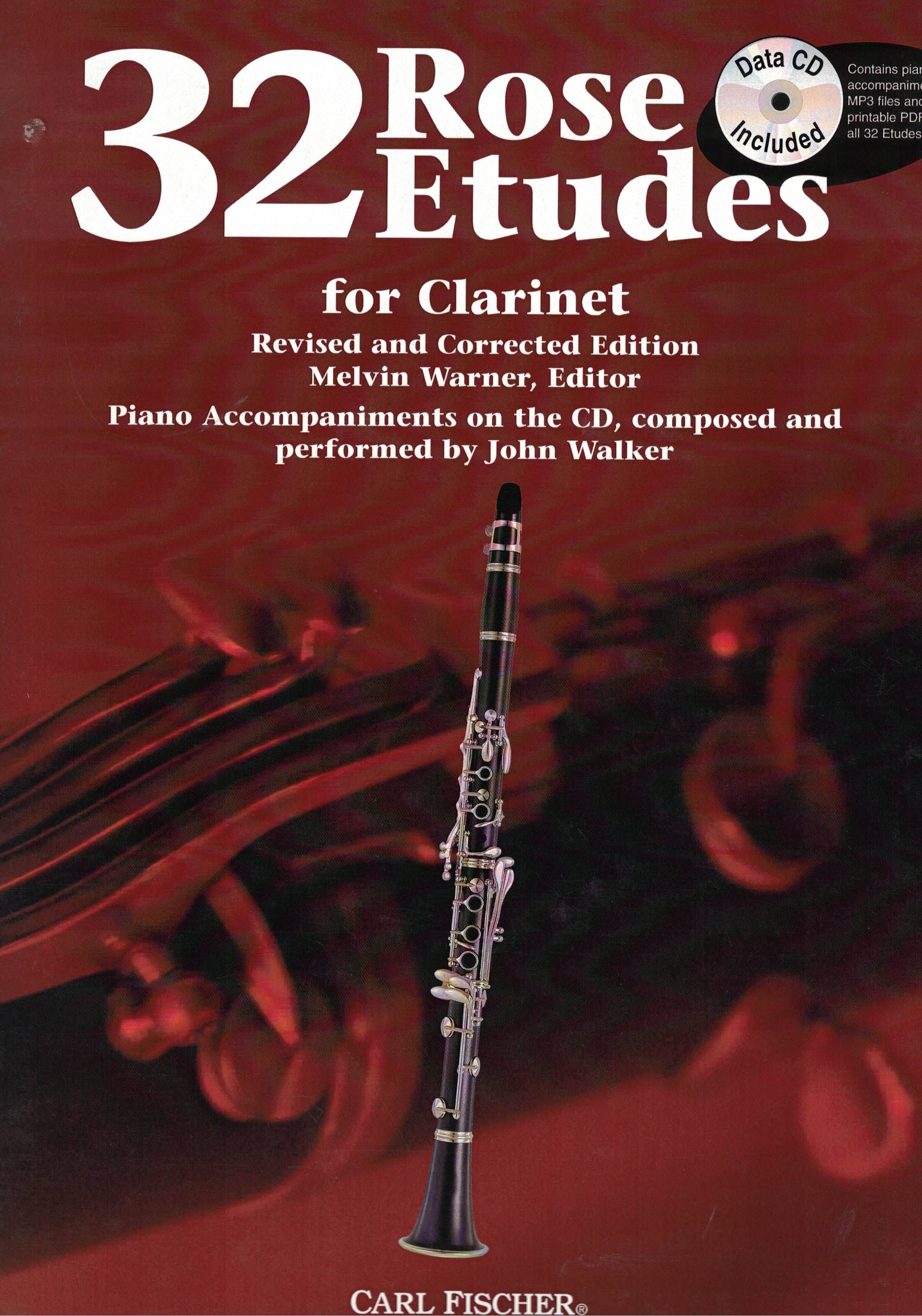 32 Rose Etudes for Clarinet - Carl Fischer