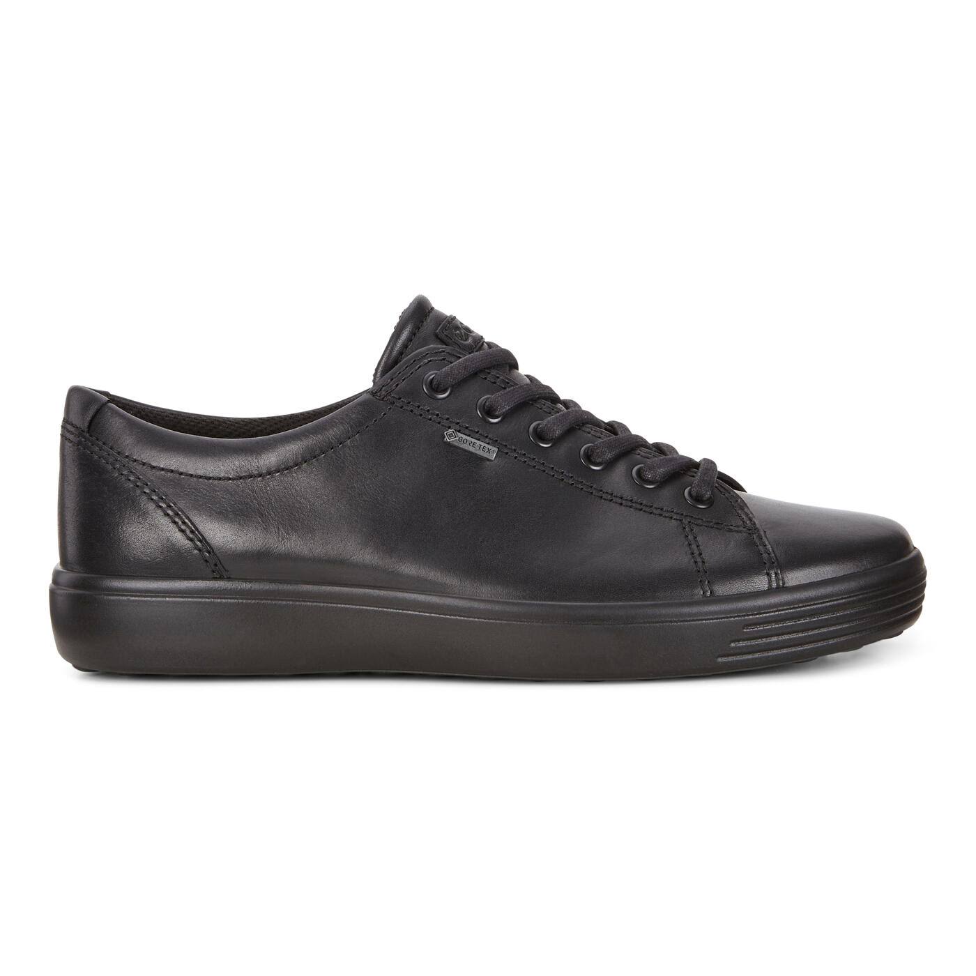 Ecco Women's Soft VII Sneakers - Black, 7.5 UK
