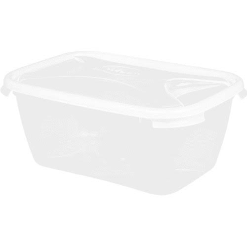 Wham Storage 6 Litre Rectangular Food Box Clear Lid (16307) Colour: CL