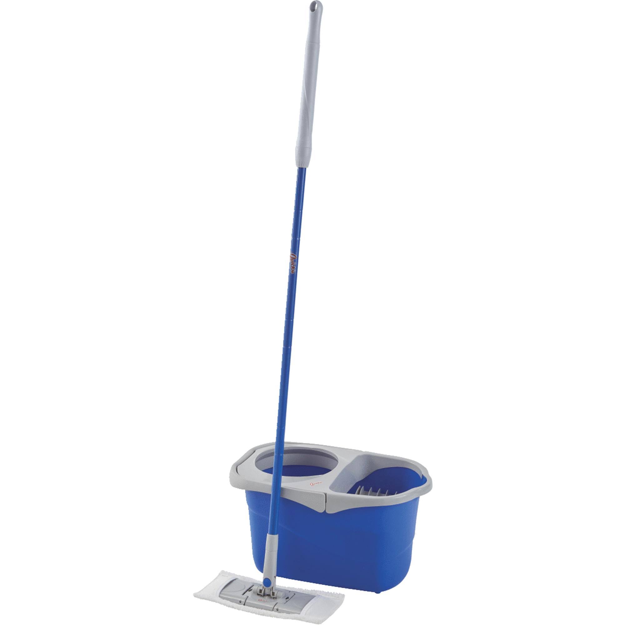 Quickie Spin Mop - With Bucket, 13"