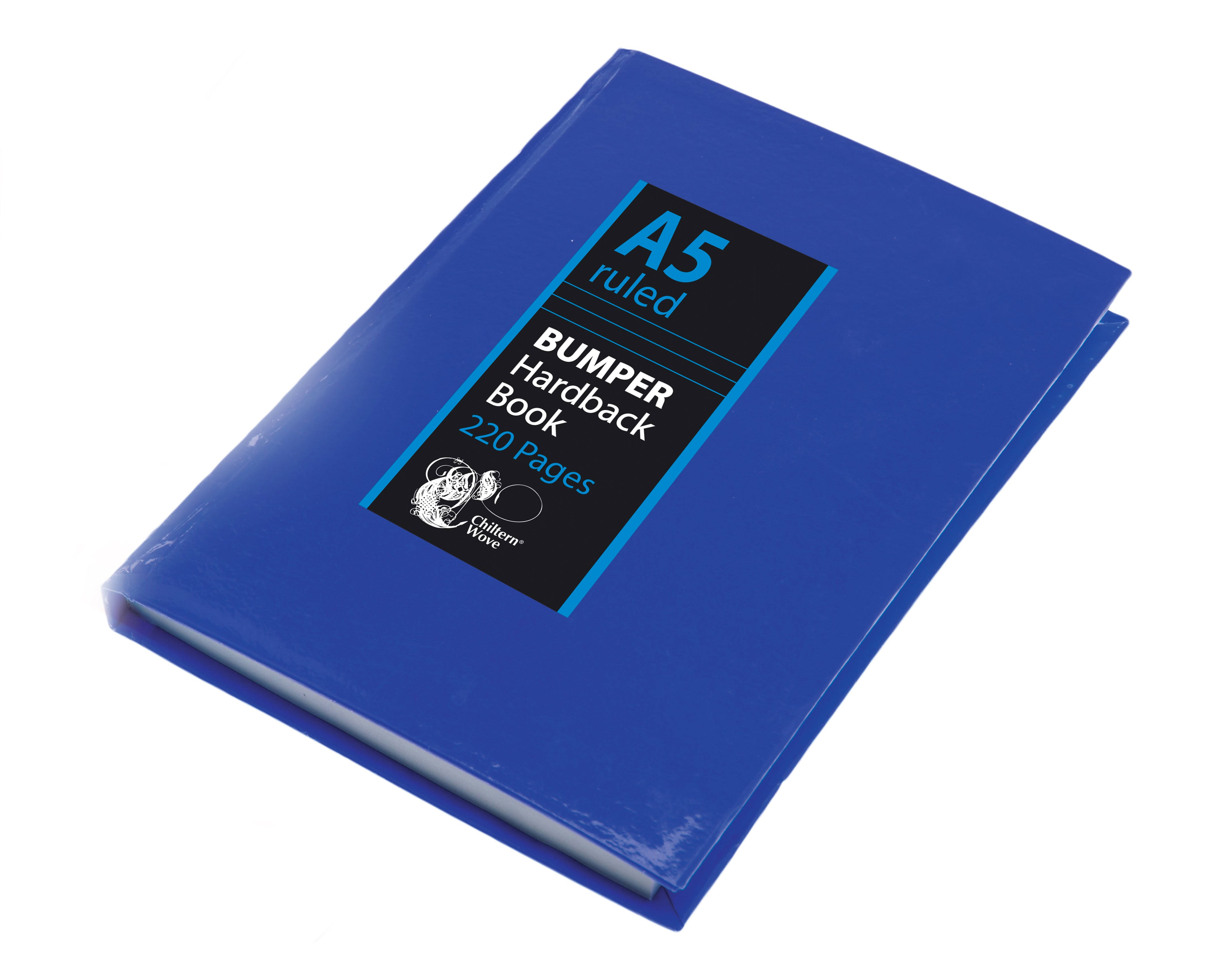Hardback BOOK A5 220 Pages - Blue