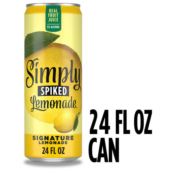 Simply Spiked Signature Flavored Malt Beverage - 24 fl oz