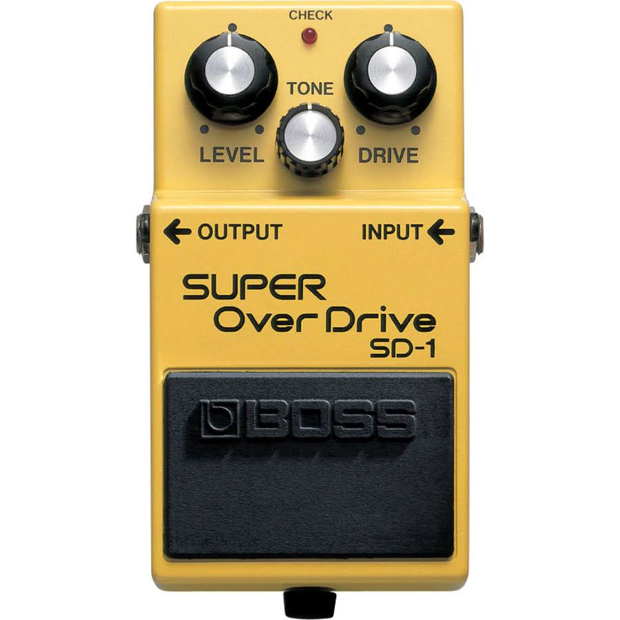 Boss SD1 Super Overdrive Guitar Pedal