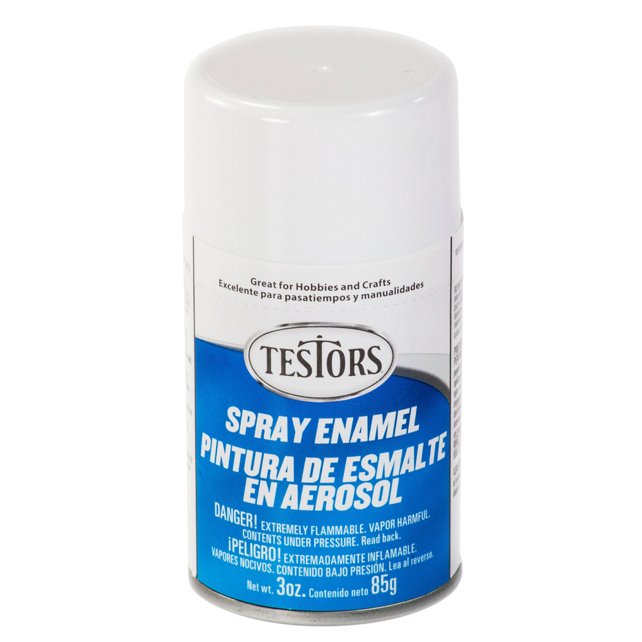 Testors Spray Enamel - White, 85g
