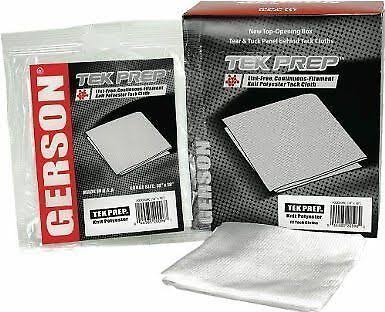 Gerson 020009c Tack Cloth White Box of 12