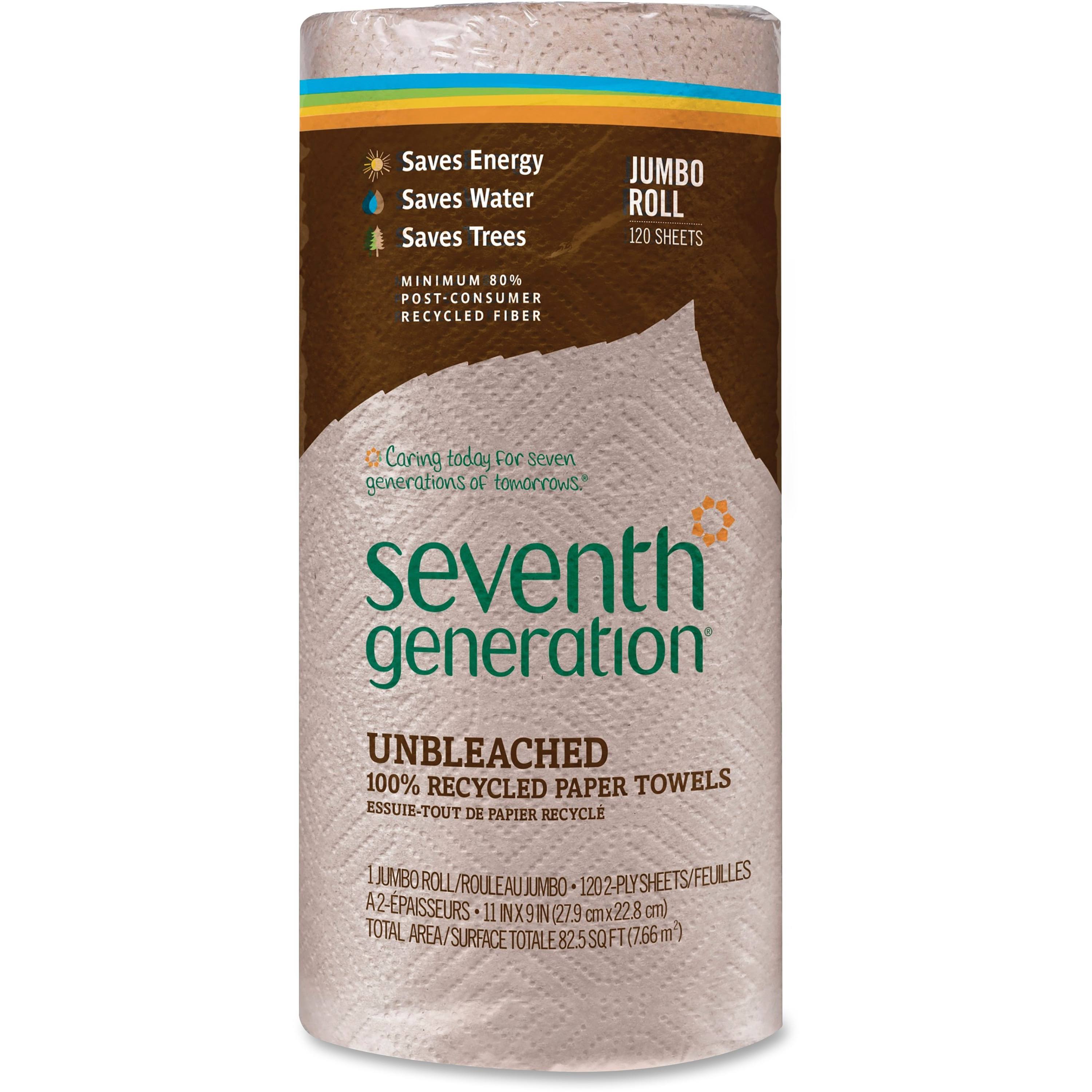 Seventh Generation Natural Paper Towels - Jumbo Roll