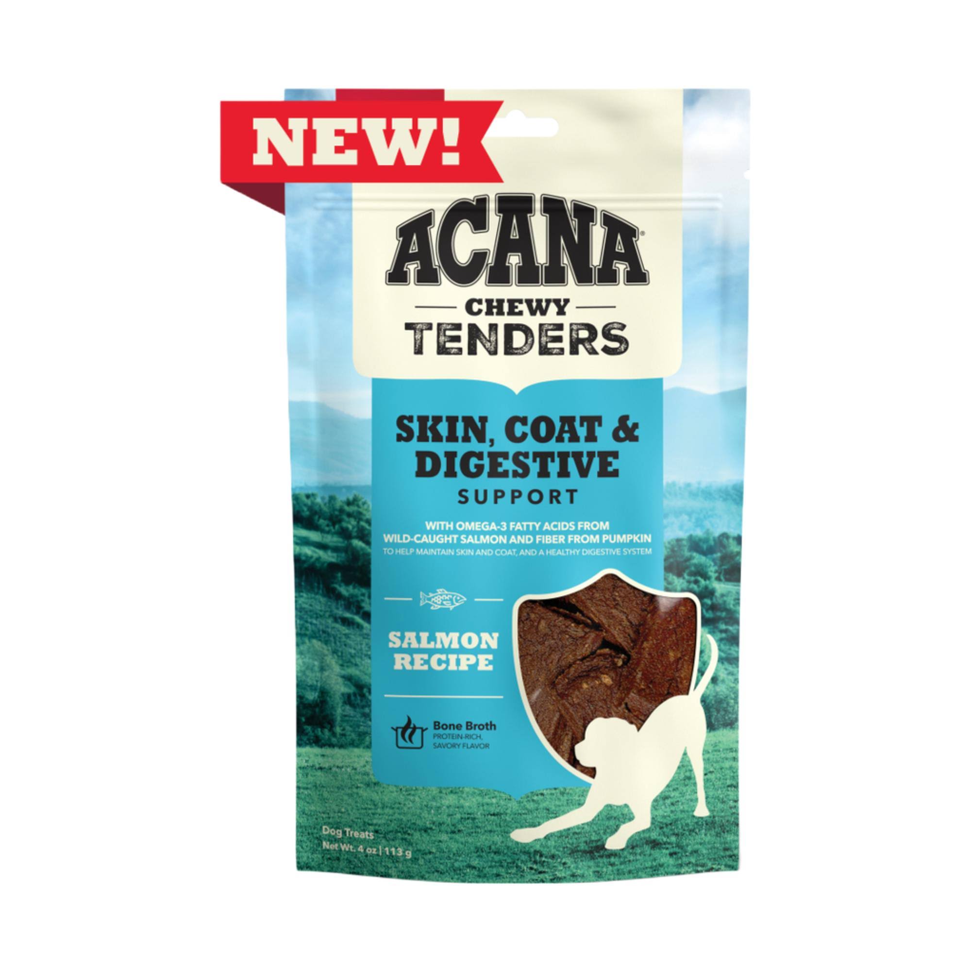 Acana Chewy Tenders Dog Treats Salmon / Skin, Coat & Digestive Support