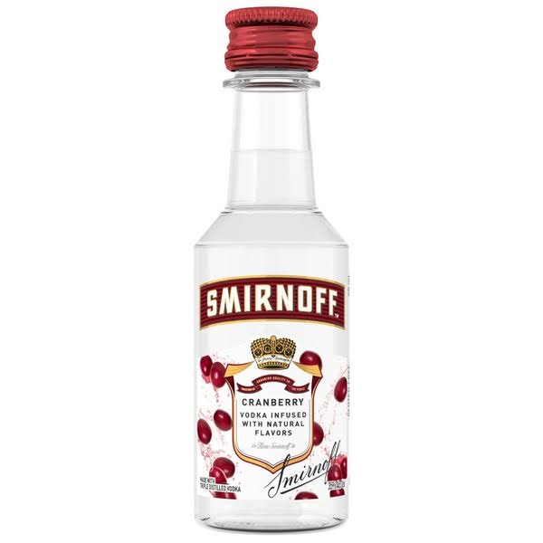 Smirnoff Vodka - Cranberry Twist, 50ml