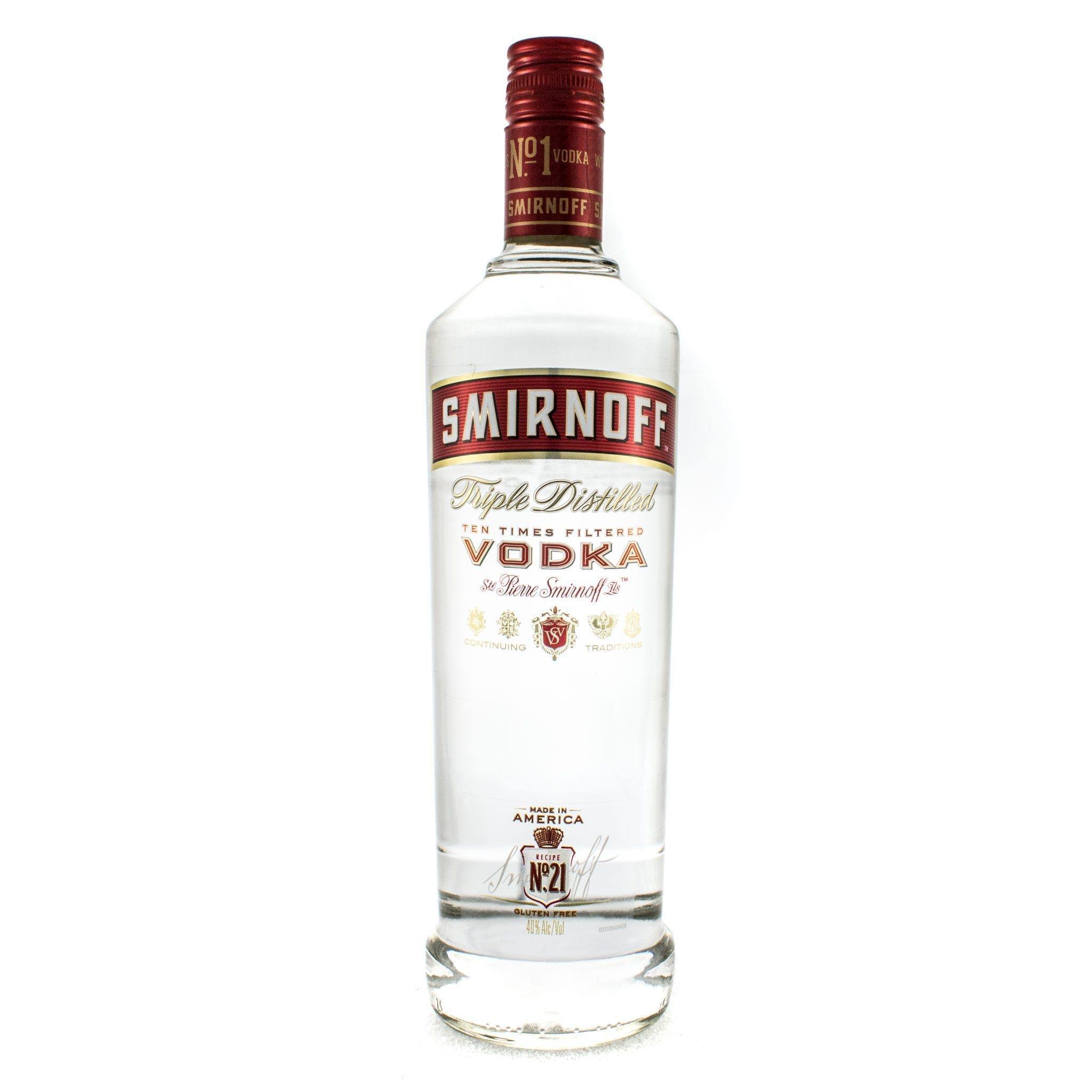Smirnoff Red No. 21 Vodka 1 Litre