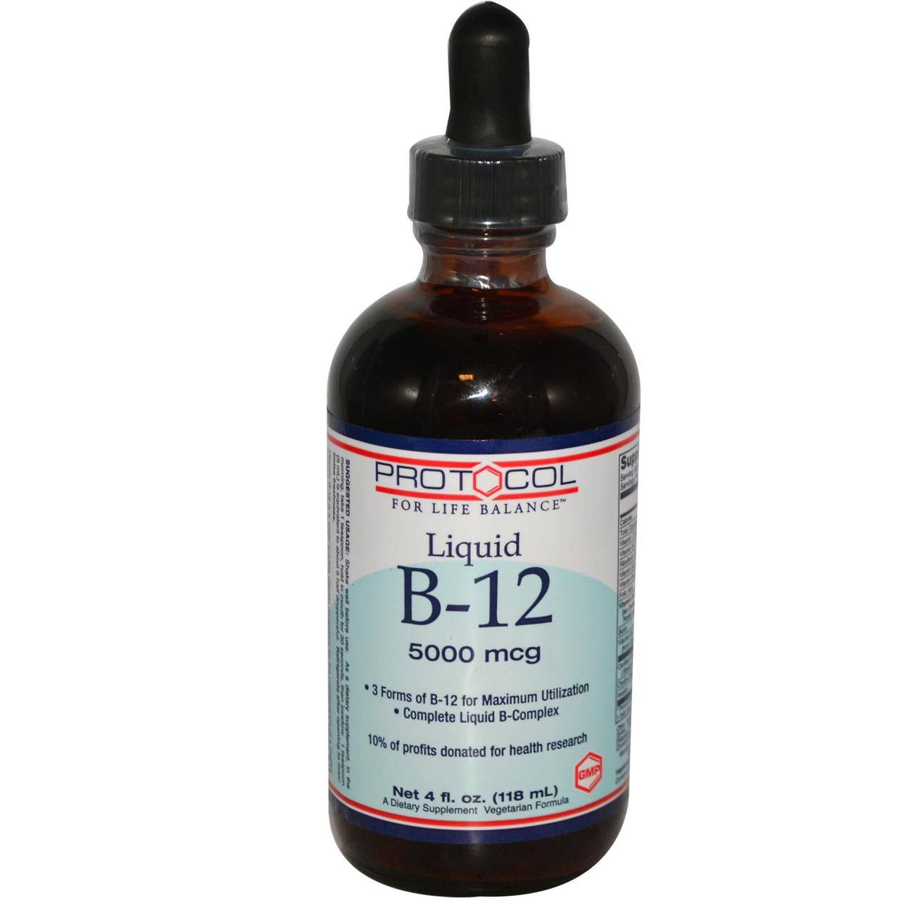 Protocol for Life Balance Liquid B 12 Dietary Supplement - 4oz