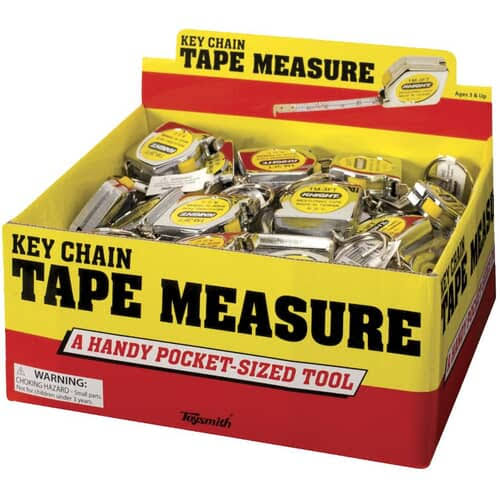 Toysmith Tape Measures Key Chain