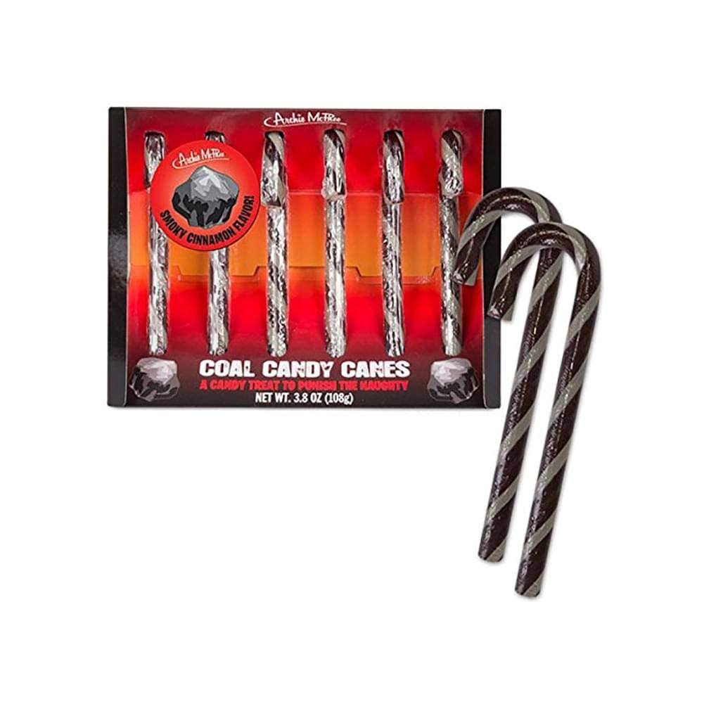 Accoutrements Coal Candy Canes - 3.8oz
