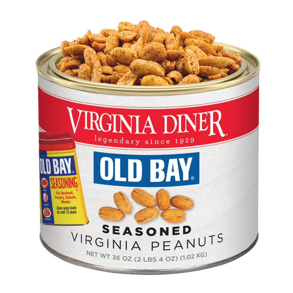 Virginia Diner Old Bay Seasoned Virginia Peanuts - 283g