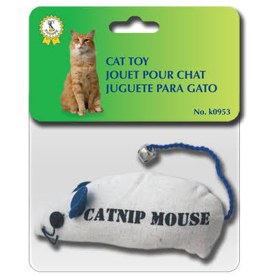 Catnip toy mouse