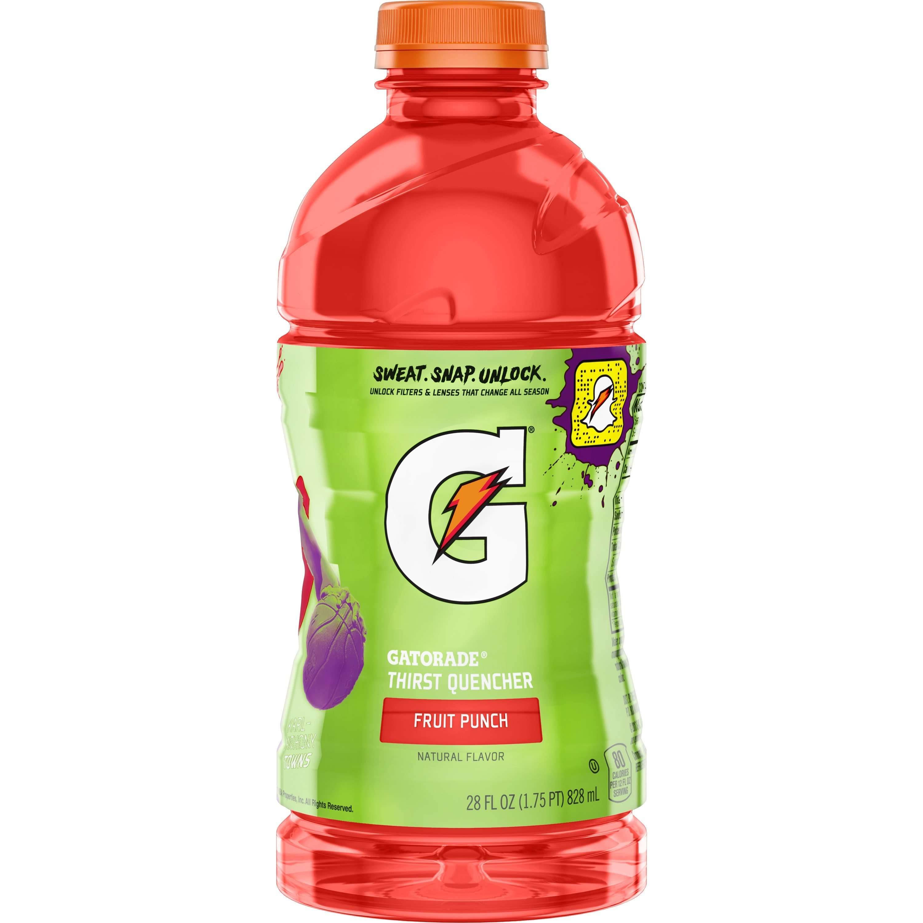 Gatorade G Series Thirst Quencher, Fruit Punch - 28 fl oz bottle