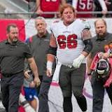 Bucs C Ryan Jensen carted off at practice with knee injury