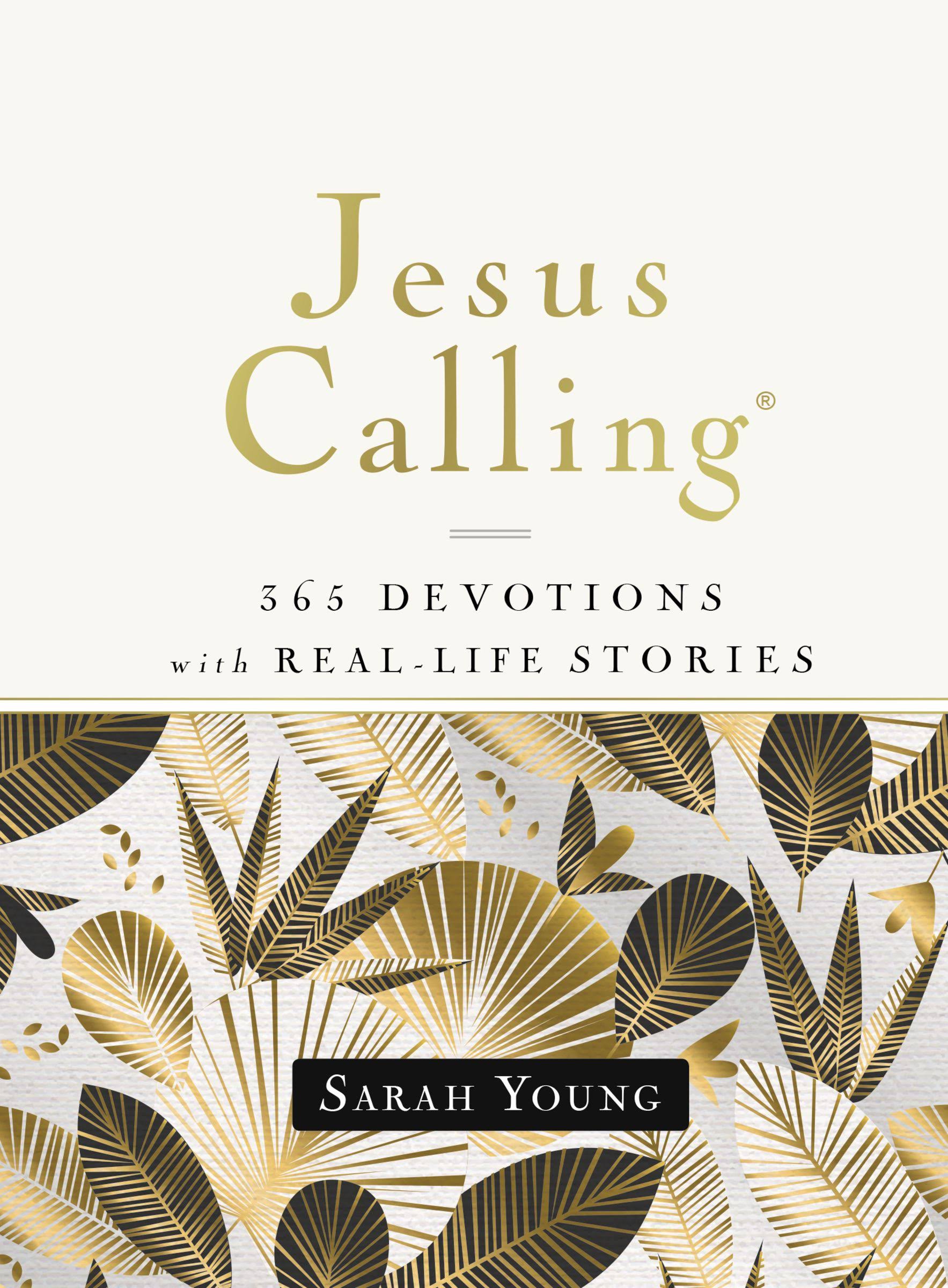 Jesus Calling 365 Devotions with Real-Life Stories By Sarah Young