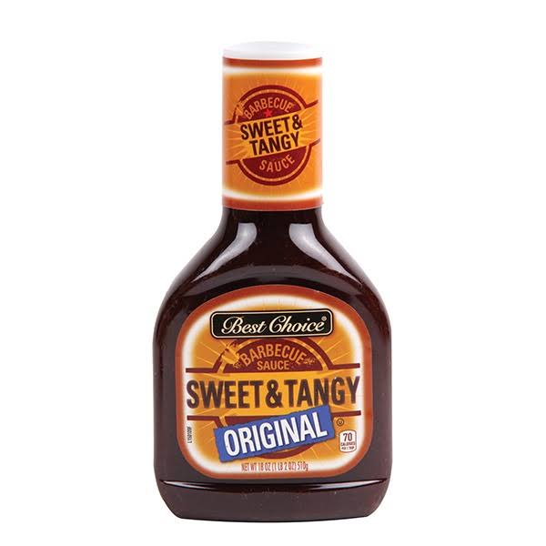 Best Choice Original Sweet & Tangy Barbecue Sauce - 18 oz