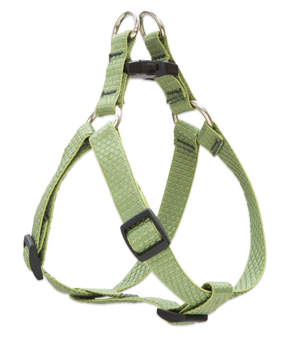 Lupine 36744 Eco Step in Harness - for Small Dogs, Moss, 3/4"x15-21"