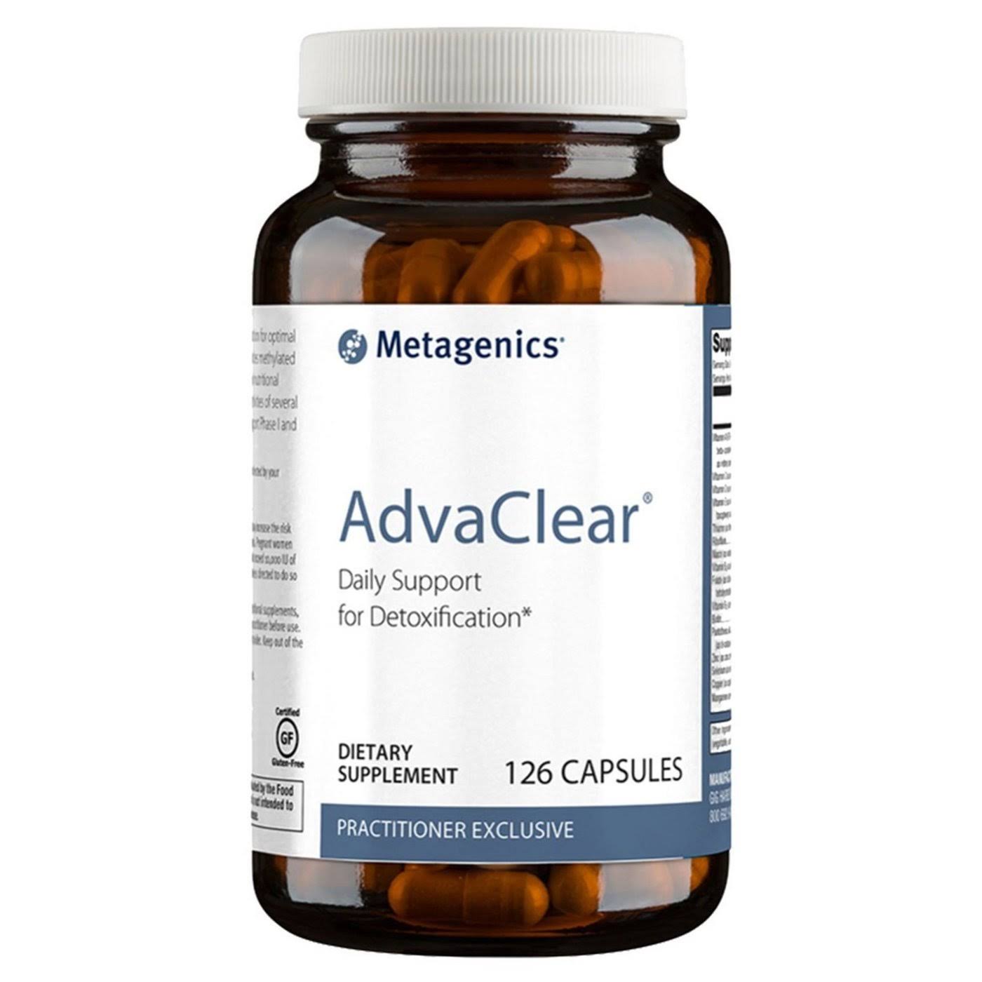 Metagenics AdvaClear Supplement - 126 Capsules